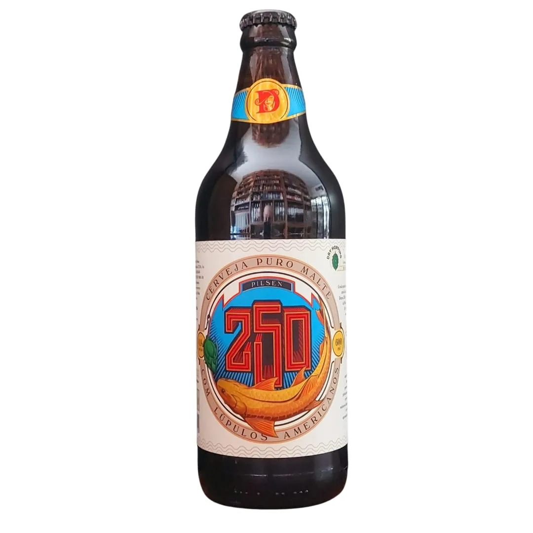 Cerveja Dama Bier 250 Pilsen 600 ml