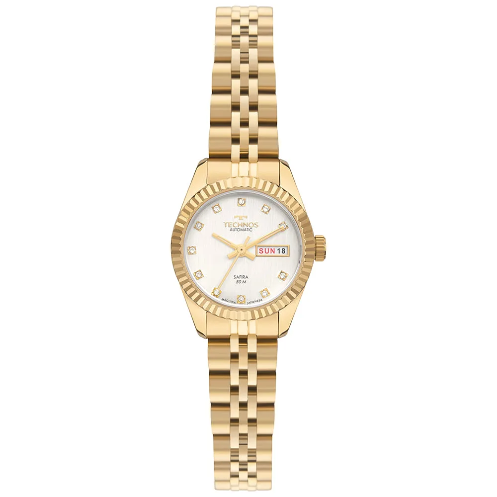 Relógio Technos Feminino Automático DouradoNH06AE/1K