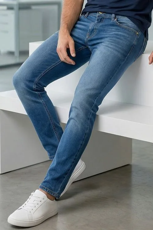 Calça Jeans Masculina Slim Power Polo Wear