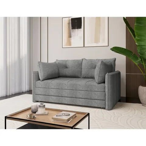 Sofá Cama Casal para Sala de Estar 02 Lugares 167cm Madri Yescasa