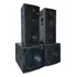 Kit Ativo 2x12 Ti + Sub 18 4 Caixas 3200w Comp1812.3200 Sistema Profissional De Excelente Qualidade Sonorização Evento
