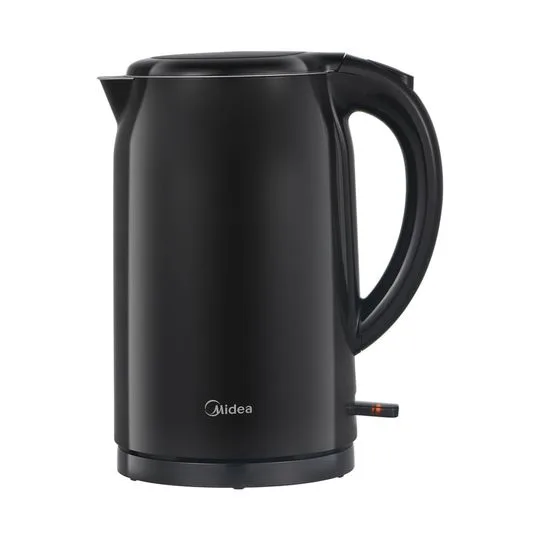 Chaleira Elétrica Preta 1,7L Double Wall Midea - 1672
