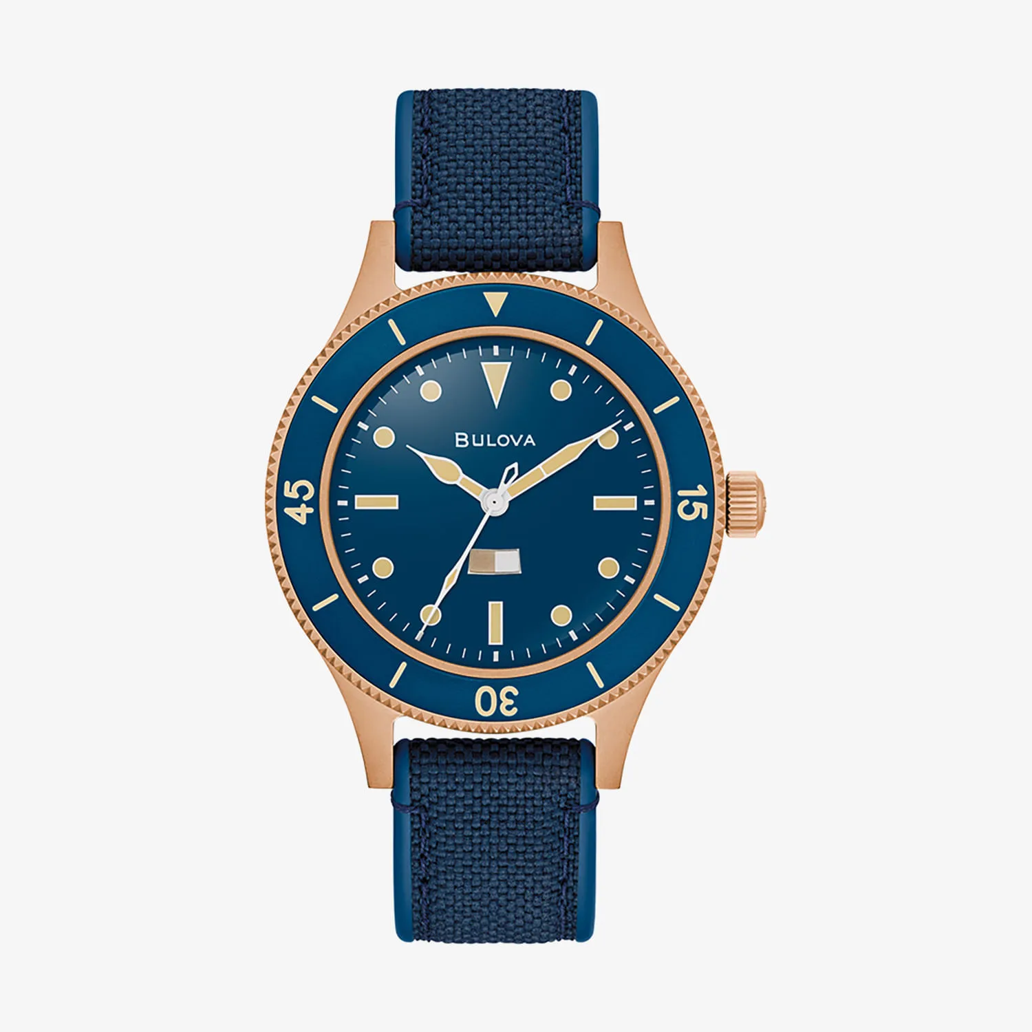 Relógio Bulova Automático em Nylon Cordura e Borracha 98A325N