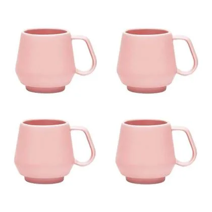 Caneca Oxford Chubby Tutti Frutti 330ml - Embalagem com 4 Unidades
