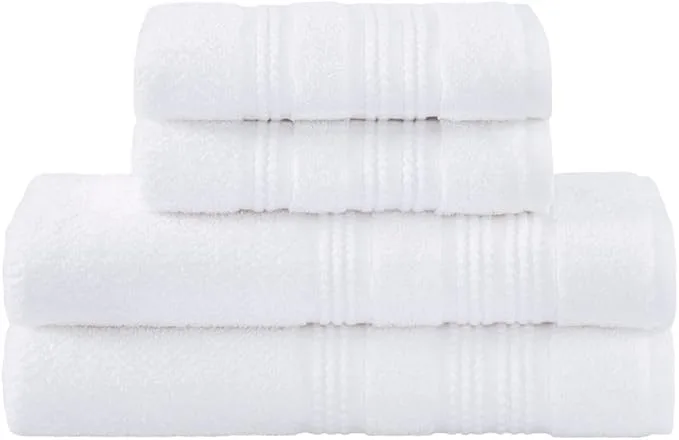 Jogo de Toalhas Buddemeyer Frape Dots Banho Off White 4 peças