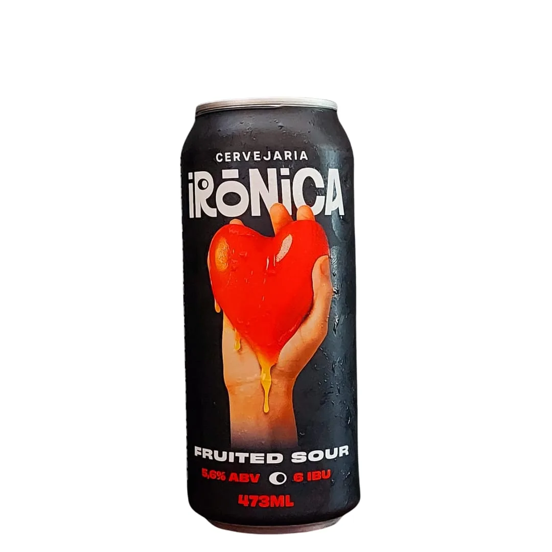 Cerveja Irônica Amor Ácido Fruited Sour com Amora, Manga e Laranja 473 ml