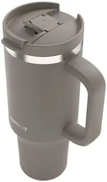 Copo Térmico com Canudo Streeterville 1,18L - Cinza