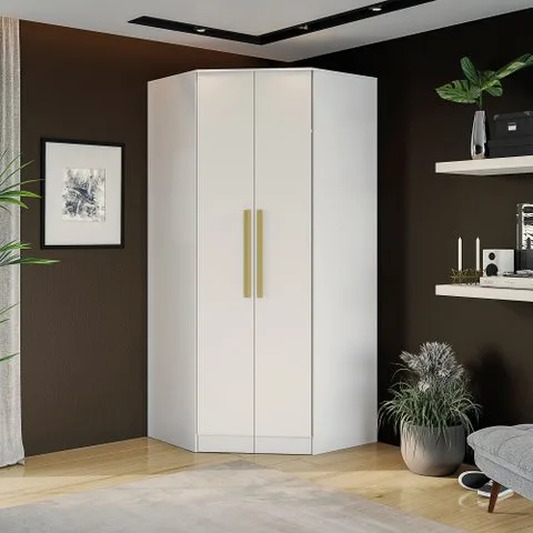 Guarda Roupa Closet Modulado Componível de Canto oblíquo Adapt N531 Kappesberg