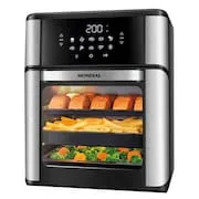 Fritadeira Elétrica Air Fryer Mondial Forno Oven AFON-12L-BI-BC 12L Preta/Inox - 220V