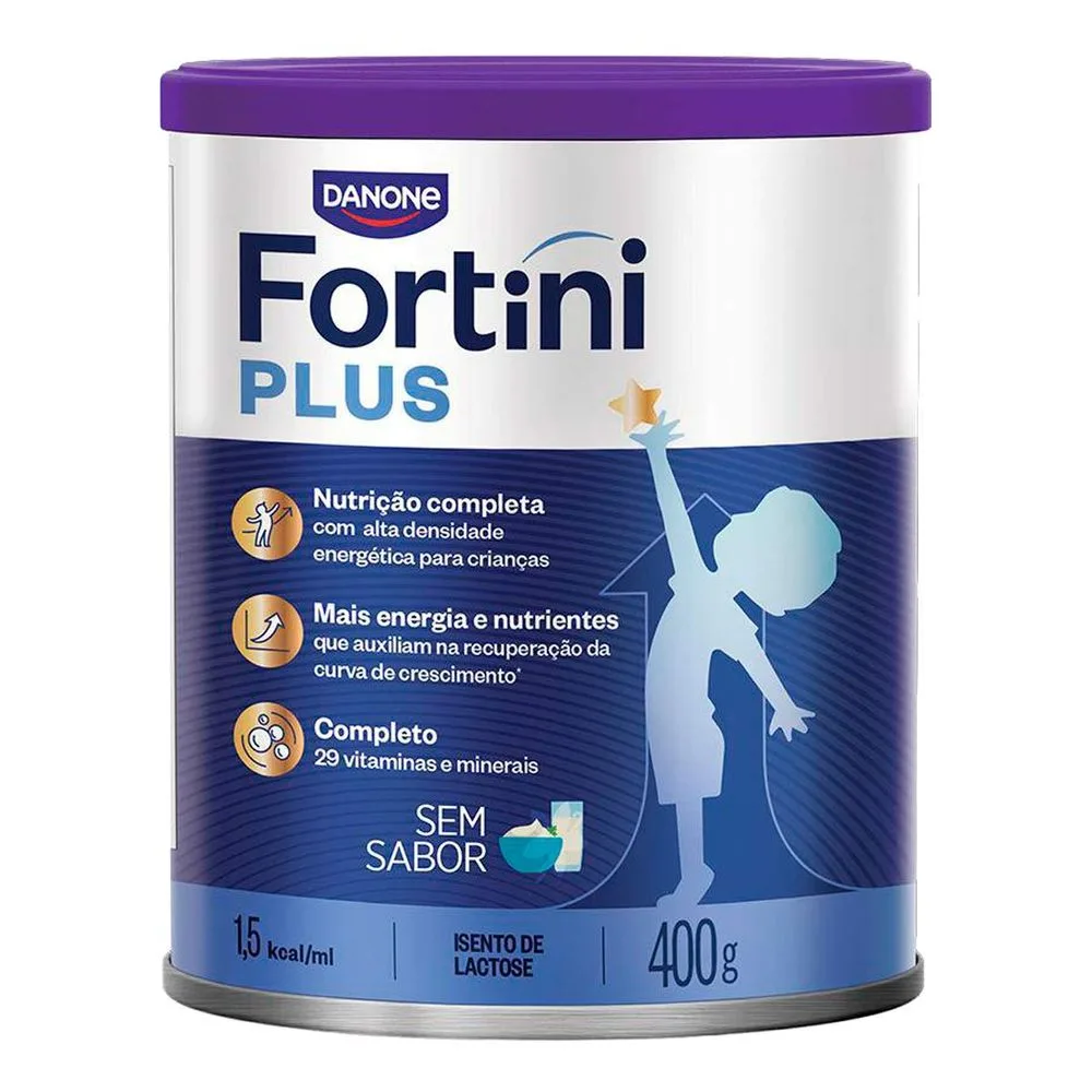 Suplemento Infantil Fortini Plus Sem Sabor 400g - Drogarias Pacheco