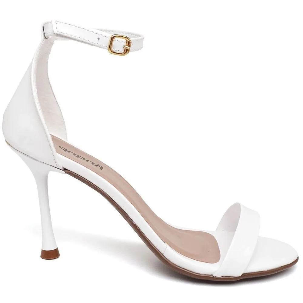 Sandália Salto Alto Feminino DUBUY 306FG Branco