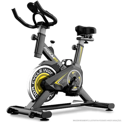 Bicicleta Ergométrica Spinning PodiumFit S90 - Silenciosa