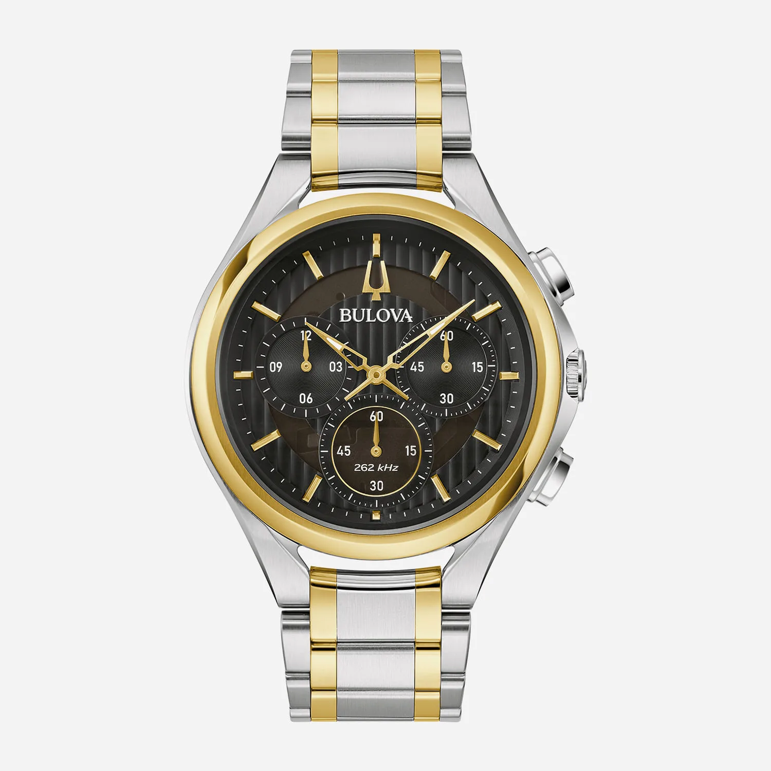 Relógio Bulova Curv Masculino Cronógrafo em Aço Bicolor 98A301