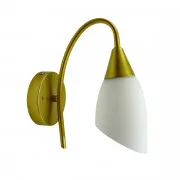 Arandela Clássica Tulipa Dourada 27cm 1E27 16584-PL