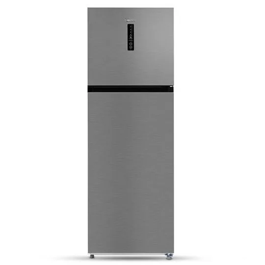 Geladeira Frost Free Duplex 347L Slim cor Inox Midea Outlet - 575