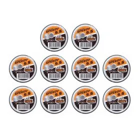 10 Latas de Chumbinho De Pressão Speedy 5.5 C/ 100Uni Cada