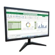 Monitor Rhadium LED 19.5" Wide RHA-LCD-0001 Preto