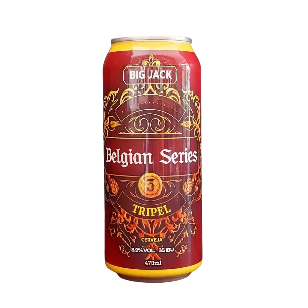 Cerveja Big Jack Belgian Series 3 Tripel 473 ml