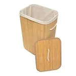 Cesta Organizadora Ambiente com Tampa e Alças 40x30x50cm LM3296AMB - honeyhome Cesta Organizadora Ambiente com Tampa e Alças 40x30x50cm LM3296AMB - honeyhome