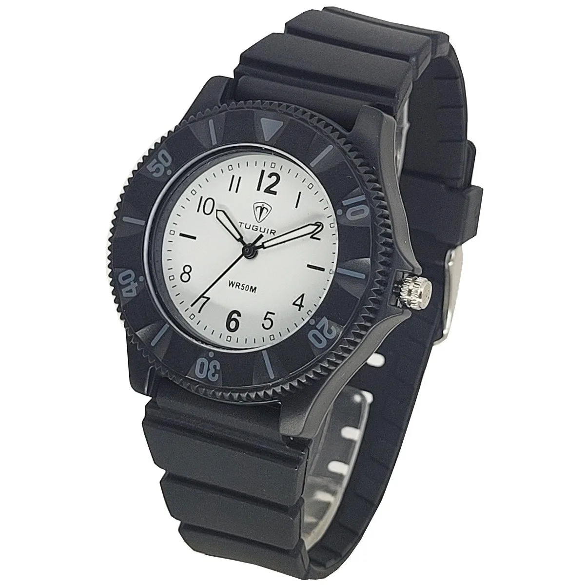 Relógio Infantil Menino Tuguir Analógico TG30339 - Preto Preto