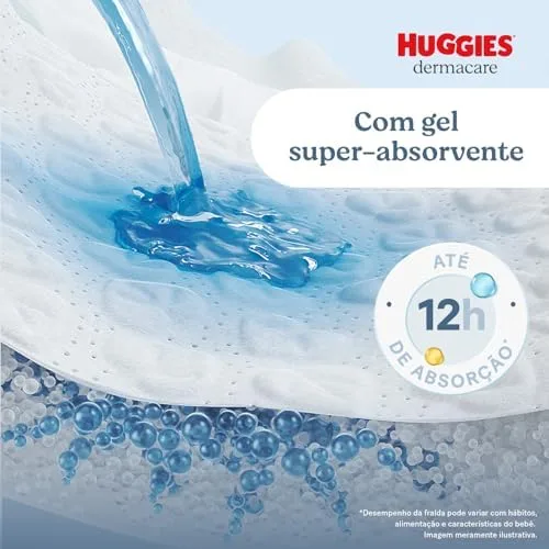 Fralda Huggies Premium Dermacare M - 58 Un