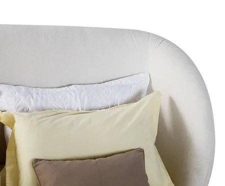 Cama Lumie Bouclé Atoalhado Branco