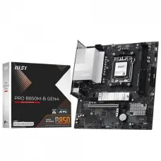 Placa Mãe MSI PRO B850M-B GEN4, Chipset B850, AMD AM5, MATX, DDR5