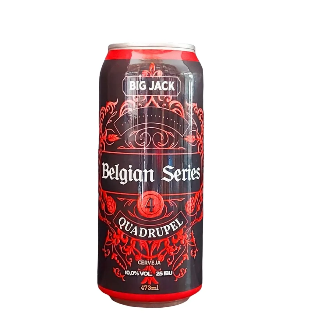 Cerveja Big Jack Belgian Series 4 Quadrupel 473 ml