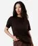camiseta classic feminina de algodão peruano interlock off white