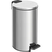 Lixeira inox com pedal, 5L, Prata, 94547005, Tramontina - CX 1 UN