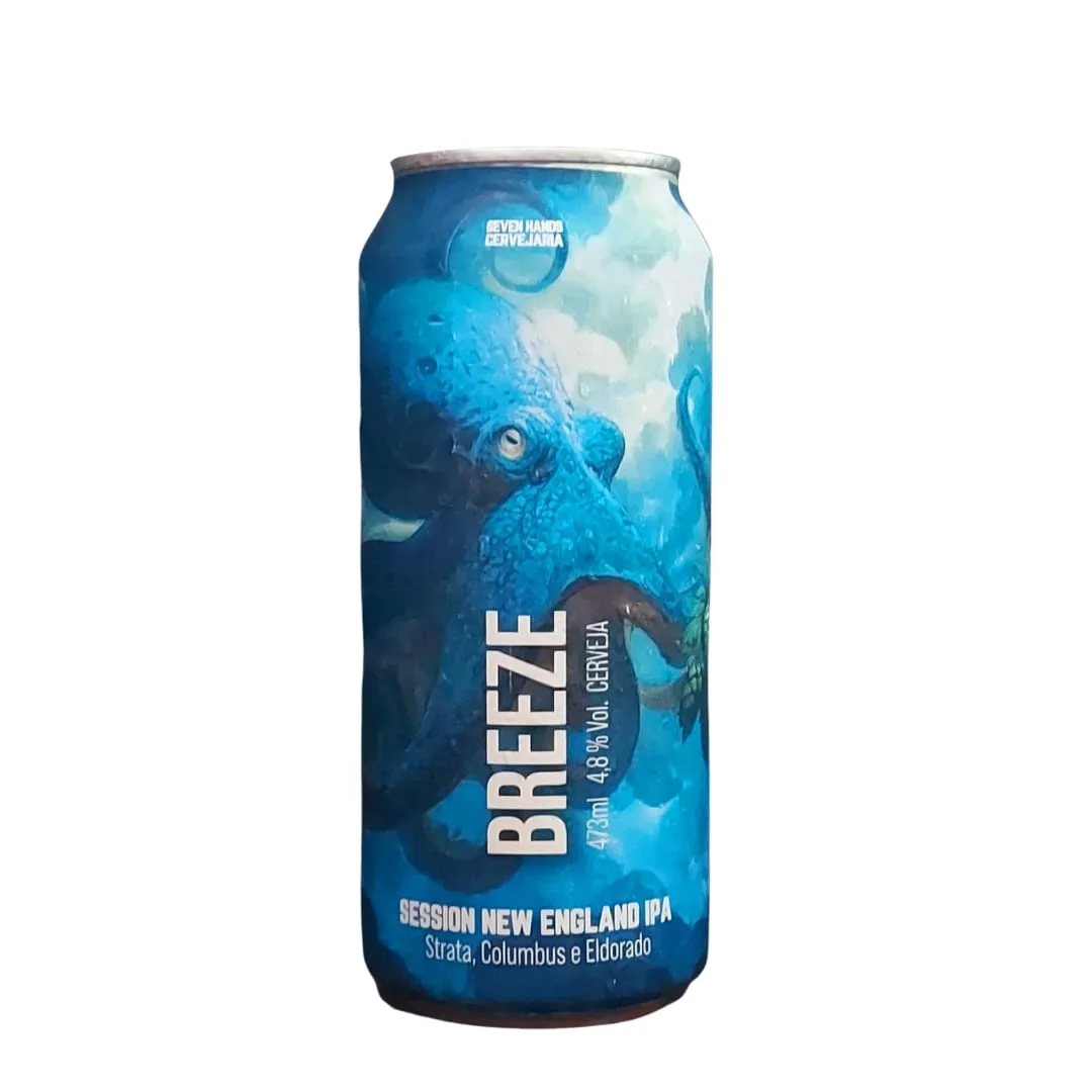 Cerveja Seven Hands Breeze Session New England IPA 473 ml