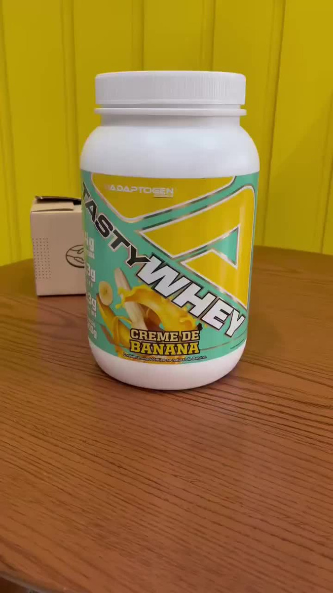 Suplemento em pó Tasty Whey Adaptogen Science proteínas sabor clásico 900g