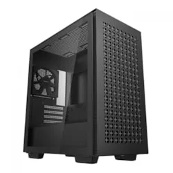 Gabinete Deepcool Ch 370 Mini Tower Lateral De Vidro Temperado 1 Fan P