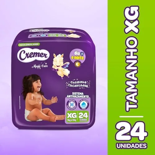 Fralda Cremer Econômica XG 24 Unidades