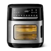 Fritadeira Airfryer Forno Philips Walita Oven AI551 12L 1900W Painel Touch 10 Funções Inox