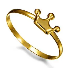 Anel em Ouro 18k de Coroa - AN18000