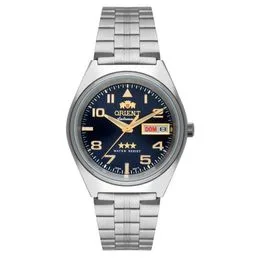Relógio Masculino Orient Automático 469SS083NH D2SX Azul|Prata