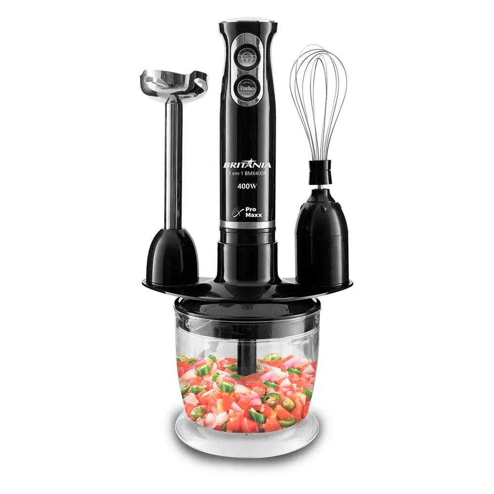 Mixer 3 em 1 BMX400P Britânia - Preto