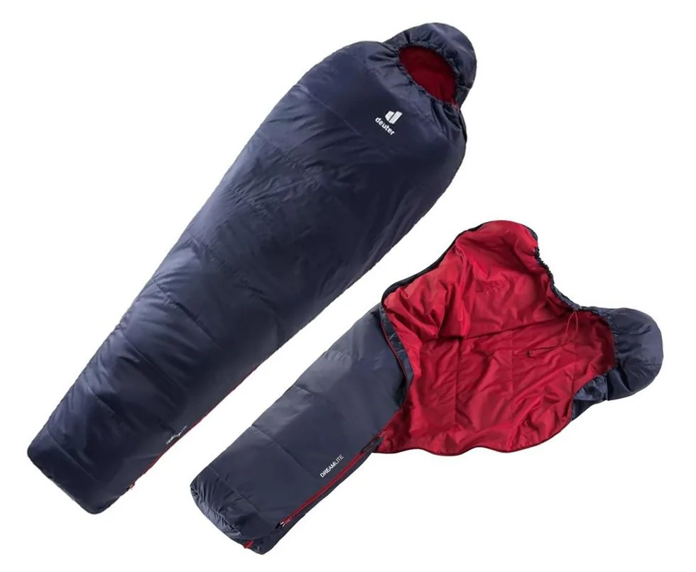 Saco De Dormir Dream Lite 3°c à 16°c Azul sarcófago Regular - Deuter