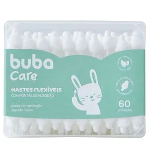 Hastes Flexíveis com 60 unidades Buba Care
