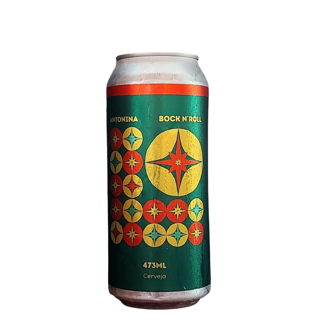 Cerveja Araucária Antonina Bock n' Roll Doppelbock com Bala de Banana 473 ml