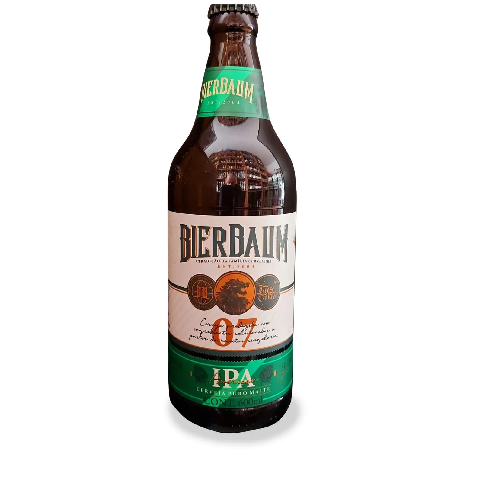 Cerveja Bierbaum American IPA 600 ml