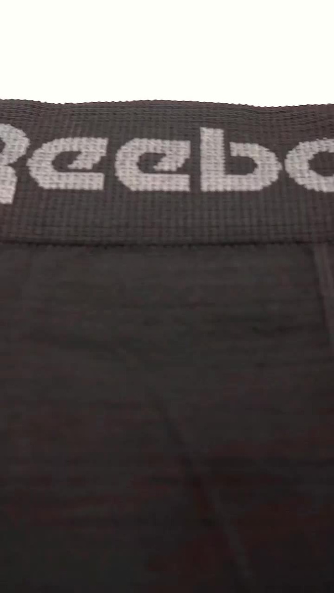 Kit 10 Cueca Boxer Reebok Sem Costura Box + 1 Par De Meias
