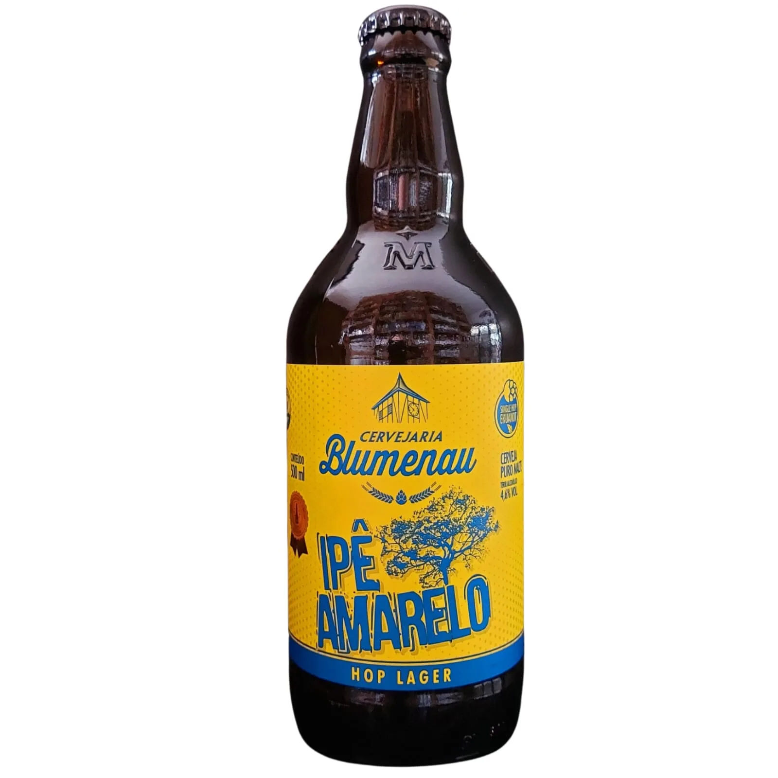 Cerveja Blumenau Ipê Amarelo Hop Lager 500 ml