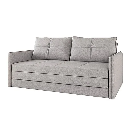 Sofá Cama 2L Linho Cinza