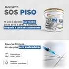 Adesivo de Reparo Interno e Externo 1L Incolor SOS Piso Elastment Drylevis
