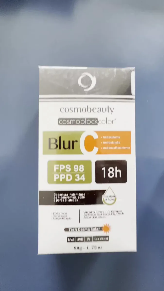 Blur C Vitamina C Pura Fps98 Proteção 18h Cosmobeauty