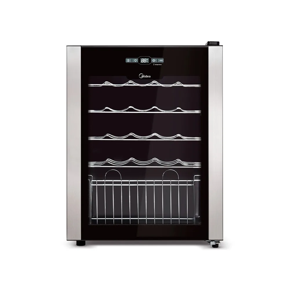 Adega 24 Garrafas WBB242 Preto - Midea