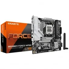 Placa Mãe Gigabyte B650EM Force WIFI6E, Chipset B650, AMD AM5, mATX, DDR5