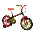 Bicicleta 16" Caloi Power Rex Freio V-Brake - Preto